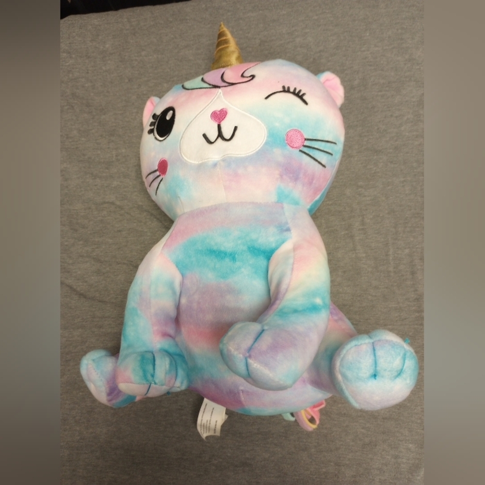 NWOT 2 Scoops Caticorn (Cat/Unicorn) Stuffed Plush 14"